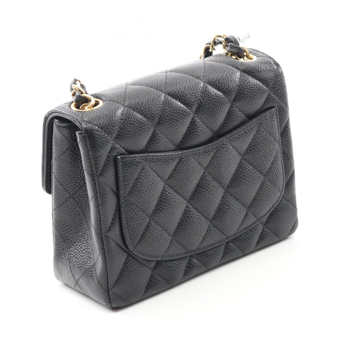 Chanel Calfskin Black Shoulder Bags