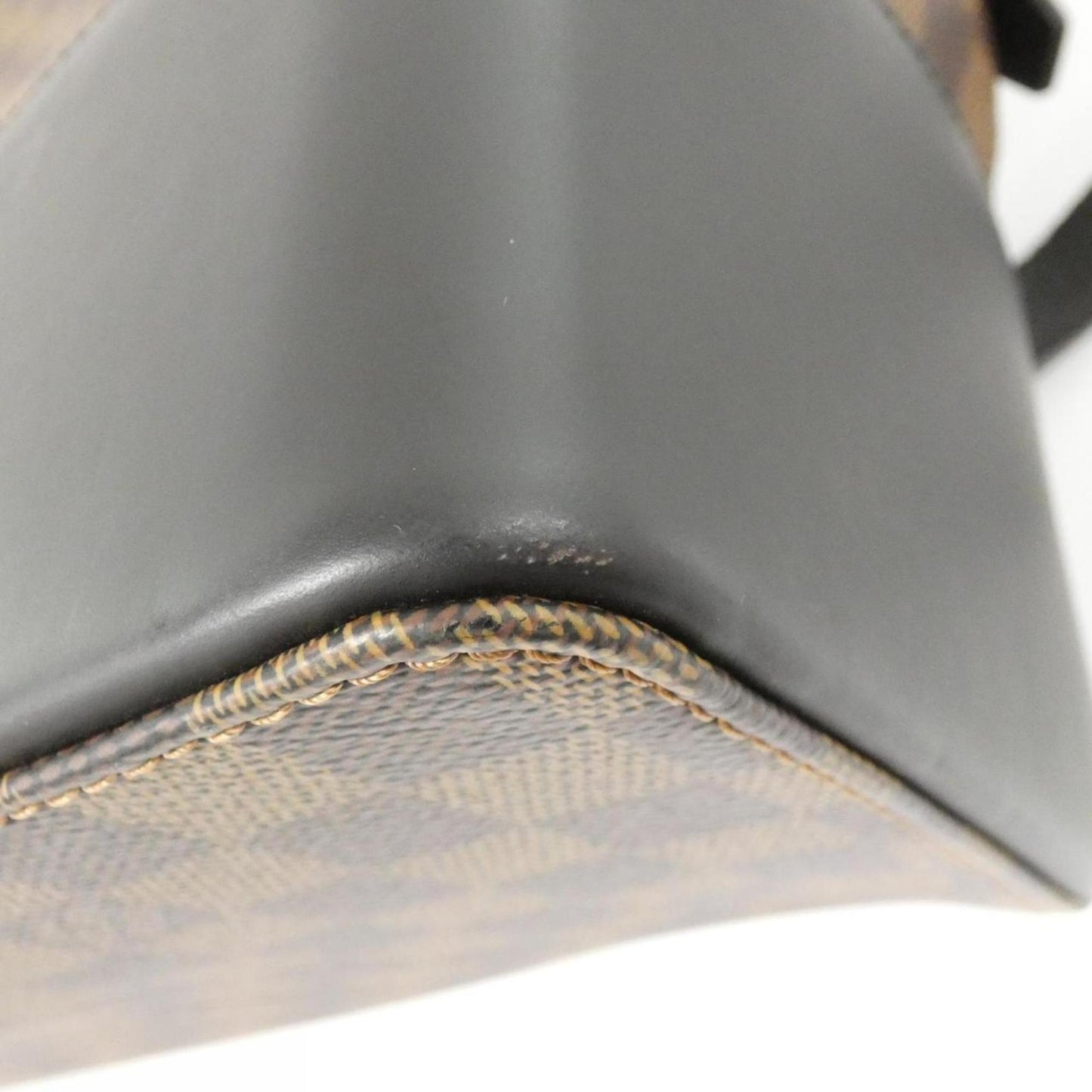 Louis Vuitton Coated Canvas Brown Backpacks