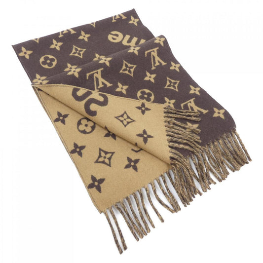 Louis Vuitton Wool Brown Scarves