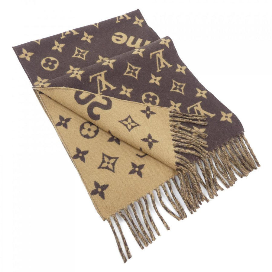 Louis Vuitton Wool Brown Scarves