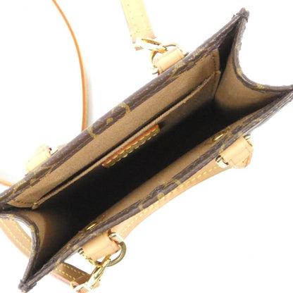 Louis Vuitton Coated Canvas Brown Handbags
