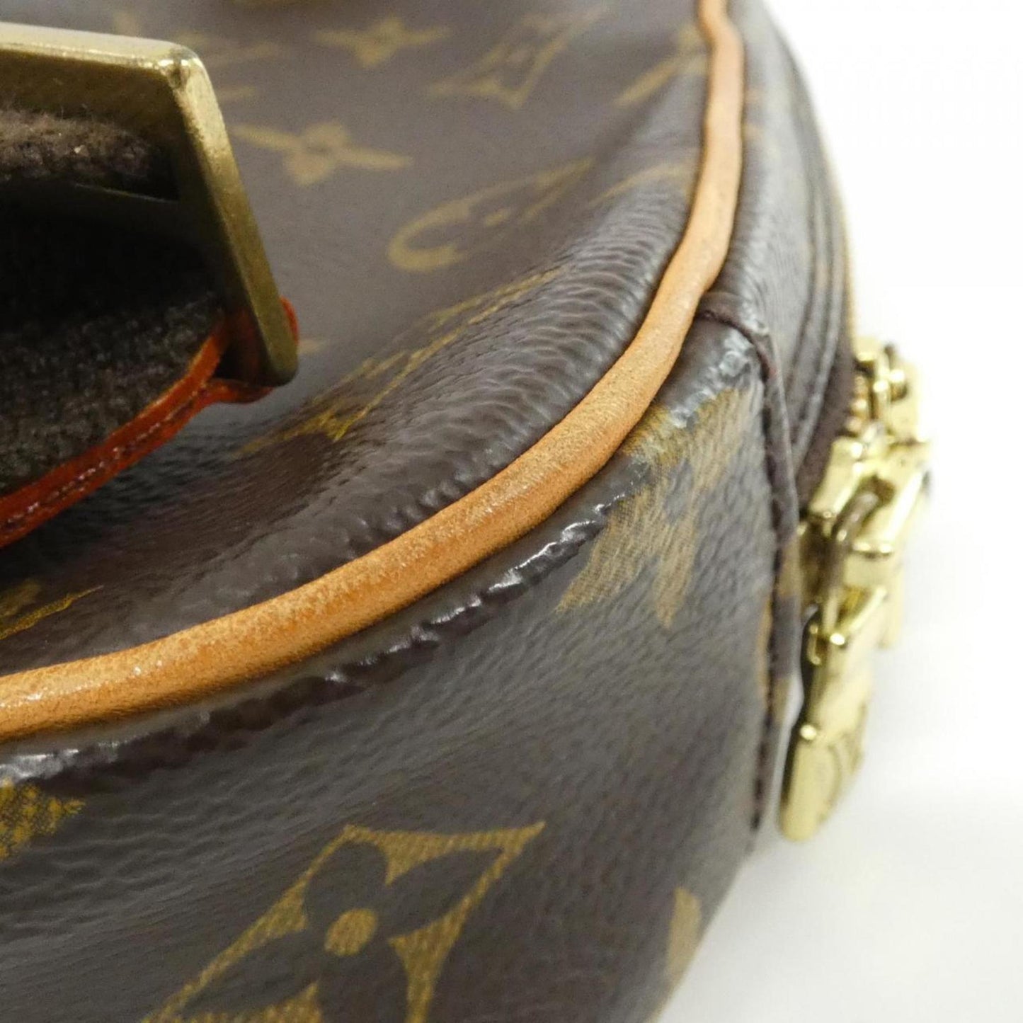 Louis Vuitton Coated Canvas Brown Shoulder Bags