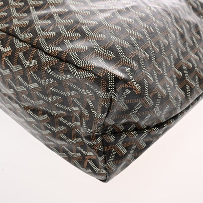 Goyard Pvc Black Tote Bags