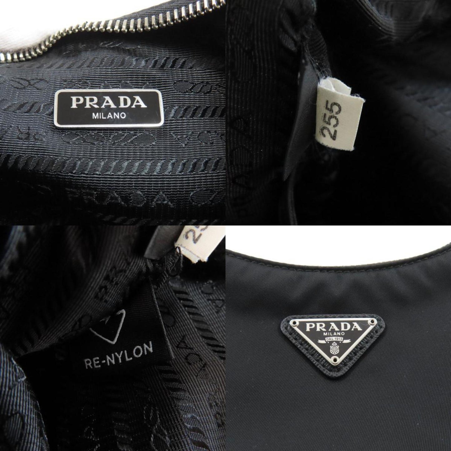 Prada Nylon Black Shoulder Bags