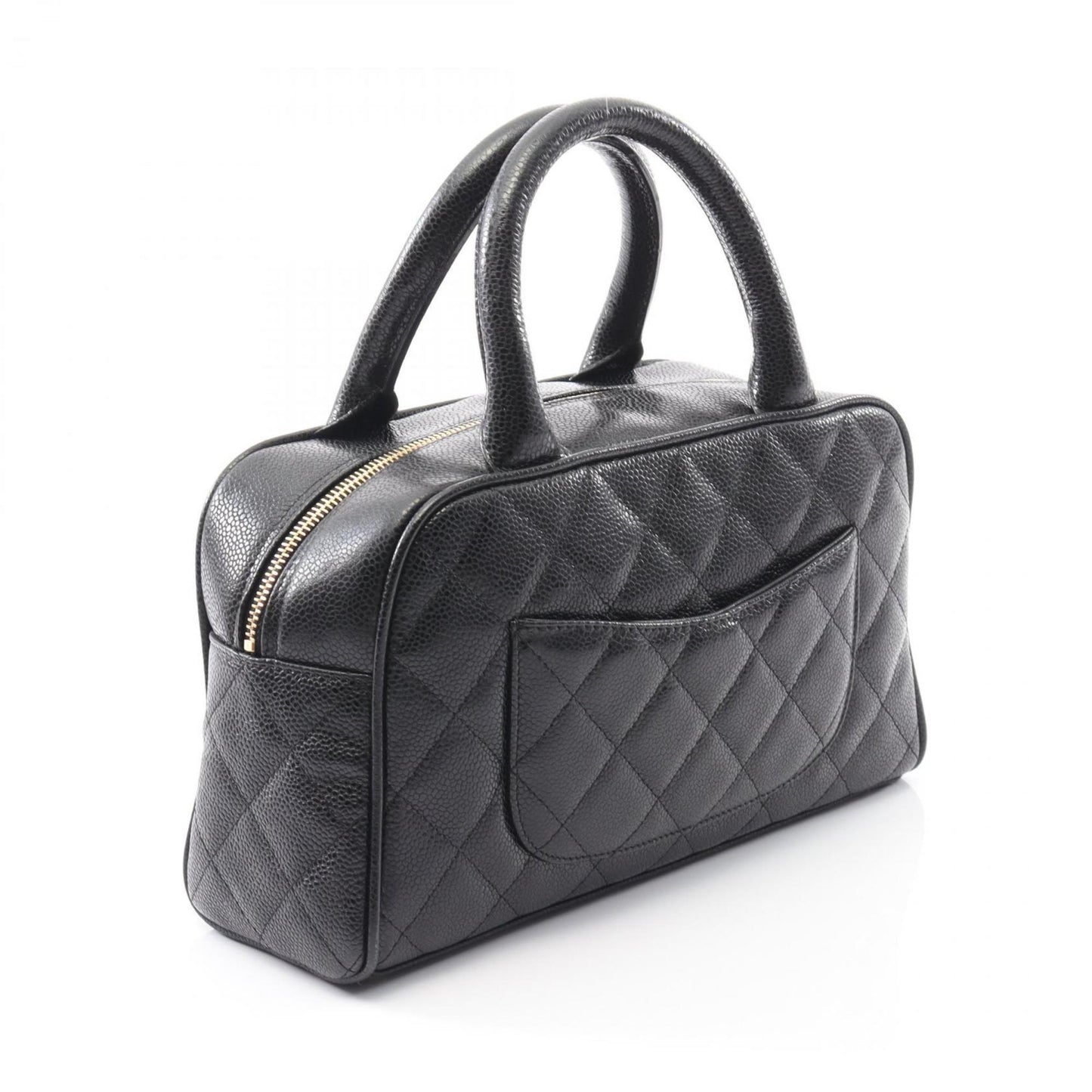 Chanel Calfskin Black Handbags