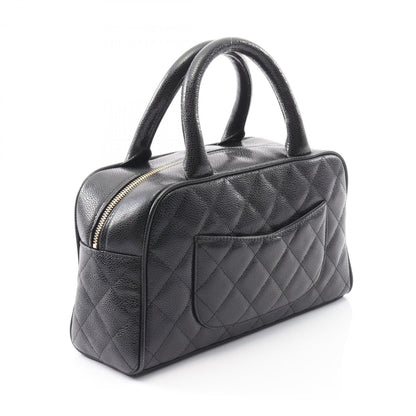 Chanel Calfskin Black Handbags