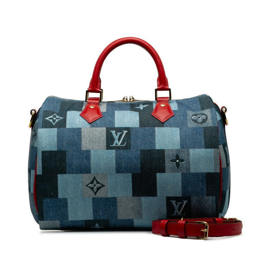 Louis Vuitton Denim Blue Handbags