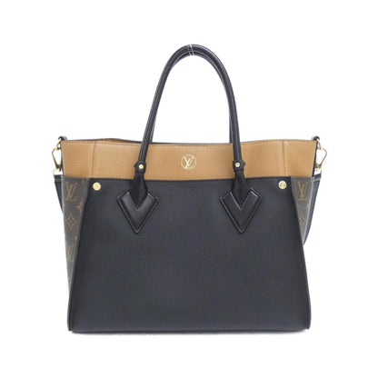 Louis Vuitton Coated Canvas Black Handbags