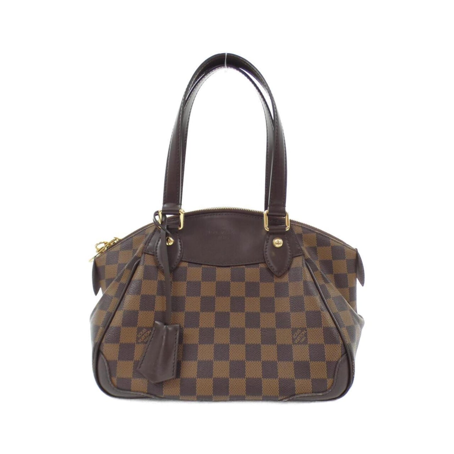 Louis Vuitton Coated Canvas Brown Handbags
