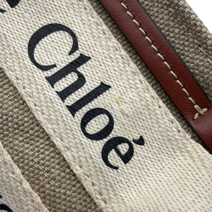 Chloé Canvas Brown Handbags