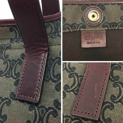 Celine Canvas Brown Tote Bags