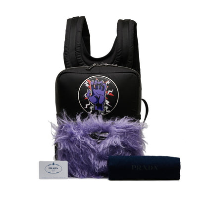 Prada Nylon Black Backpacks