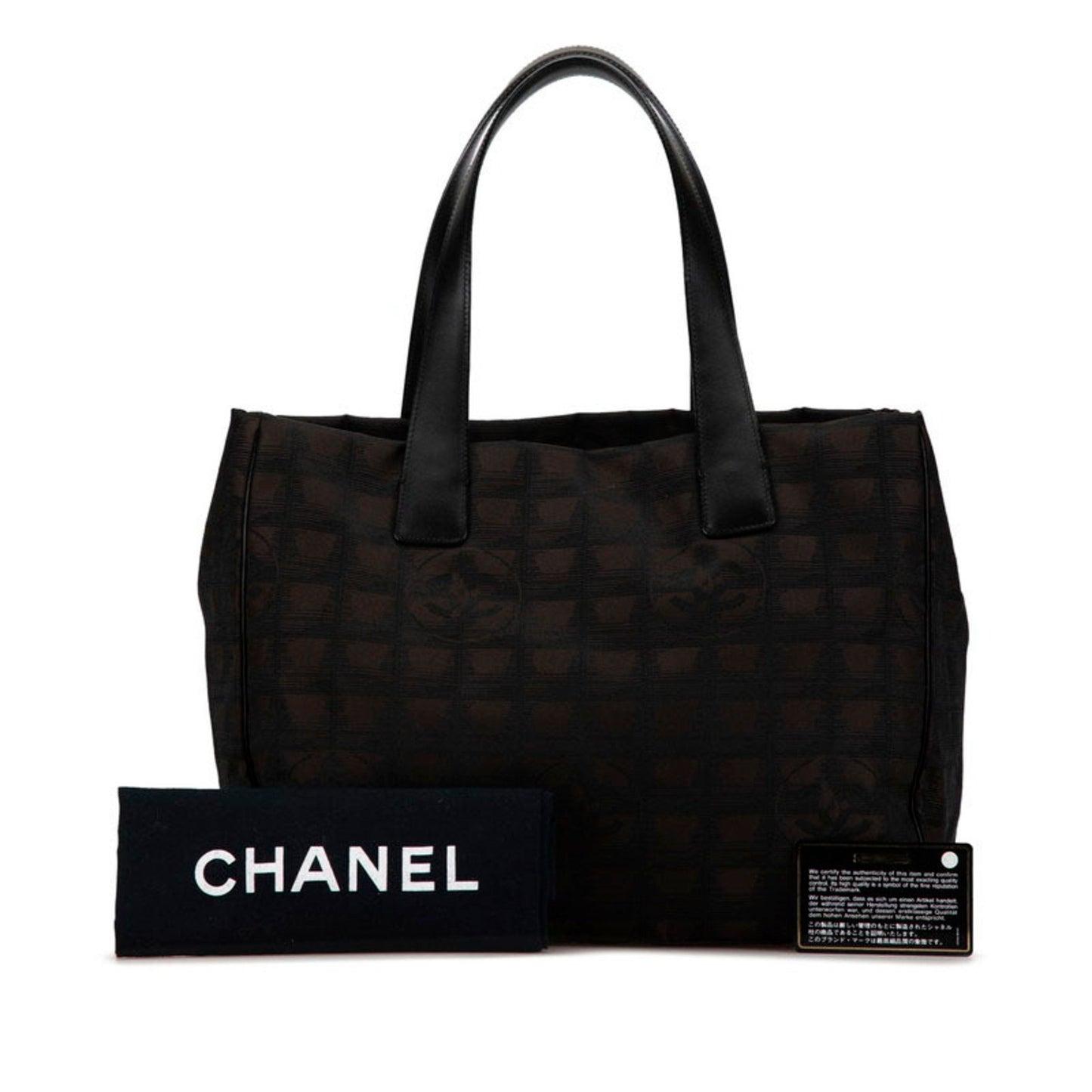 Chanel Nylon Black Handbags