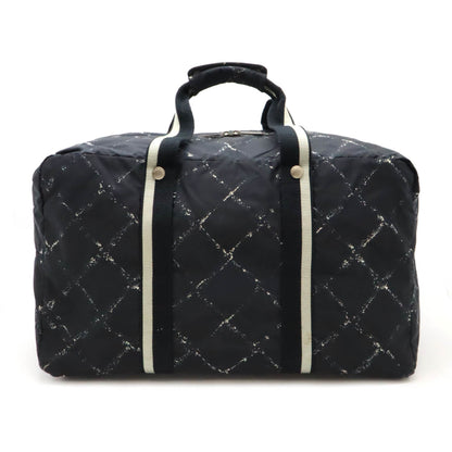 Chanel Nylon Black Travel Bags