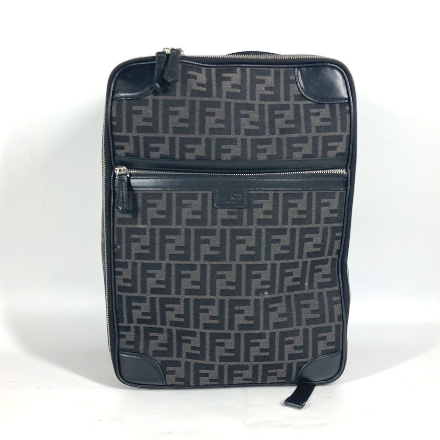 Fendi Canvas Black Backpacks