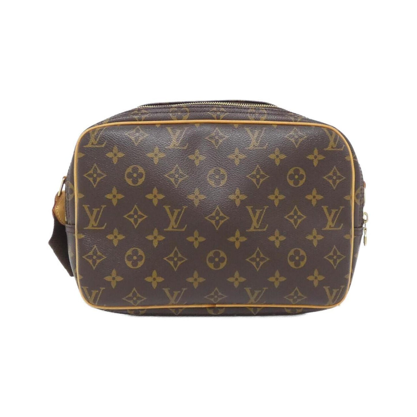 Louis Vuitton Coated Canvas Brown Shoulder Bags