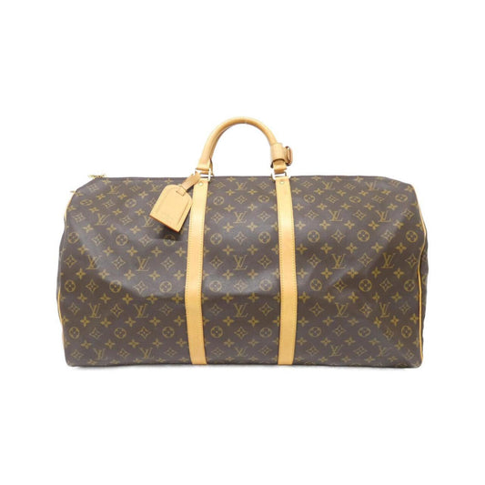 Louis Vuitton Coated Canvas Brown Travel Bags