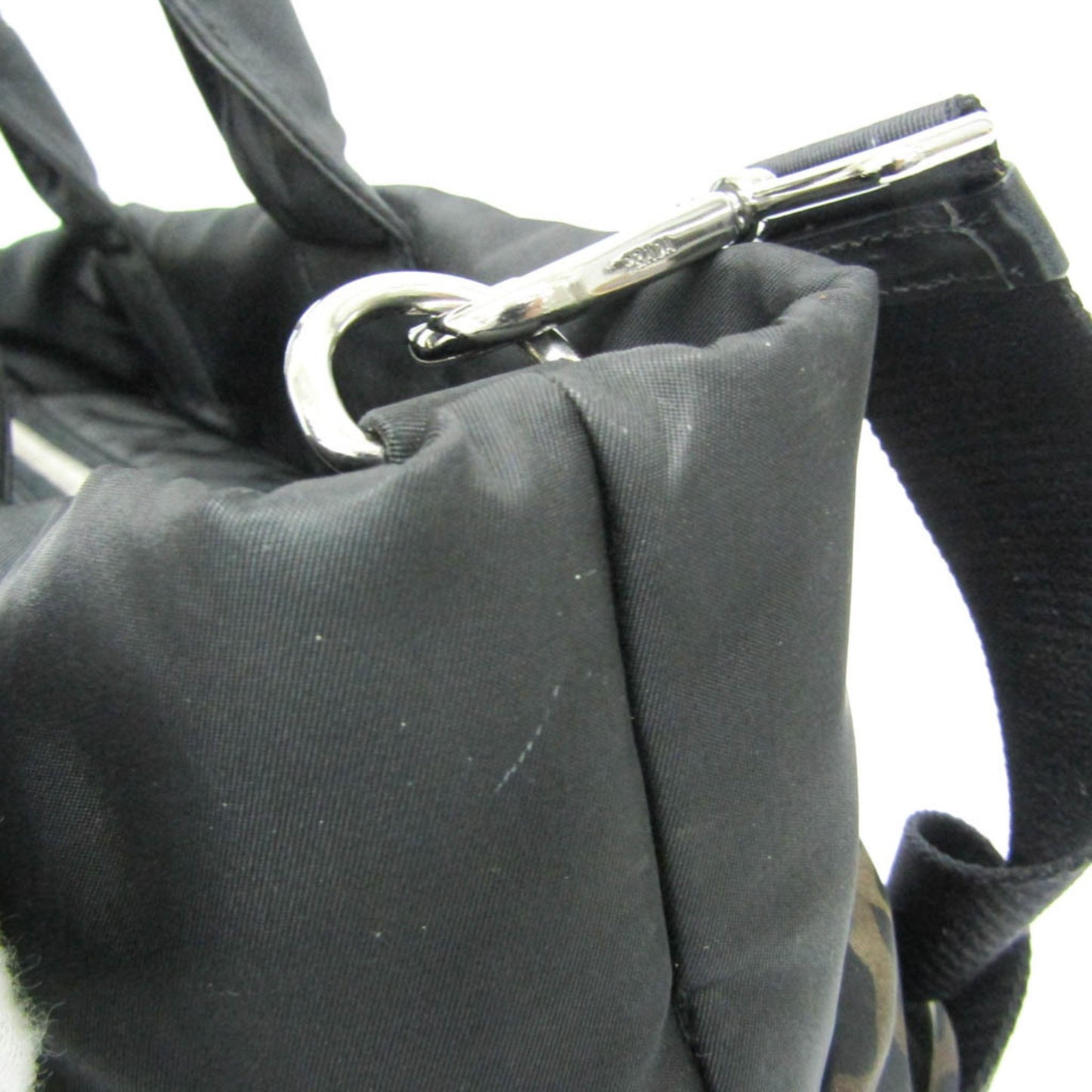 Prada Nylon Black Handbags