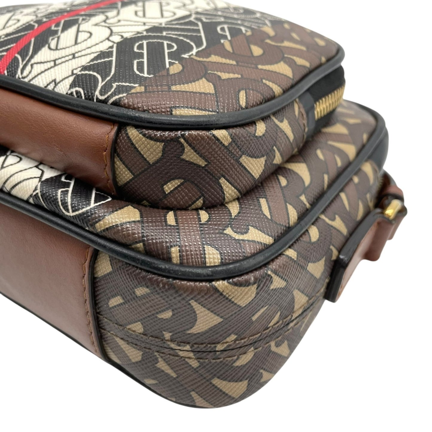 Burberry Pvc Brown Shoulder Bags