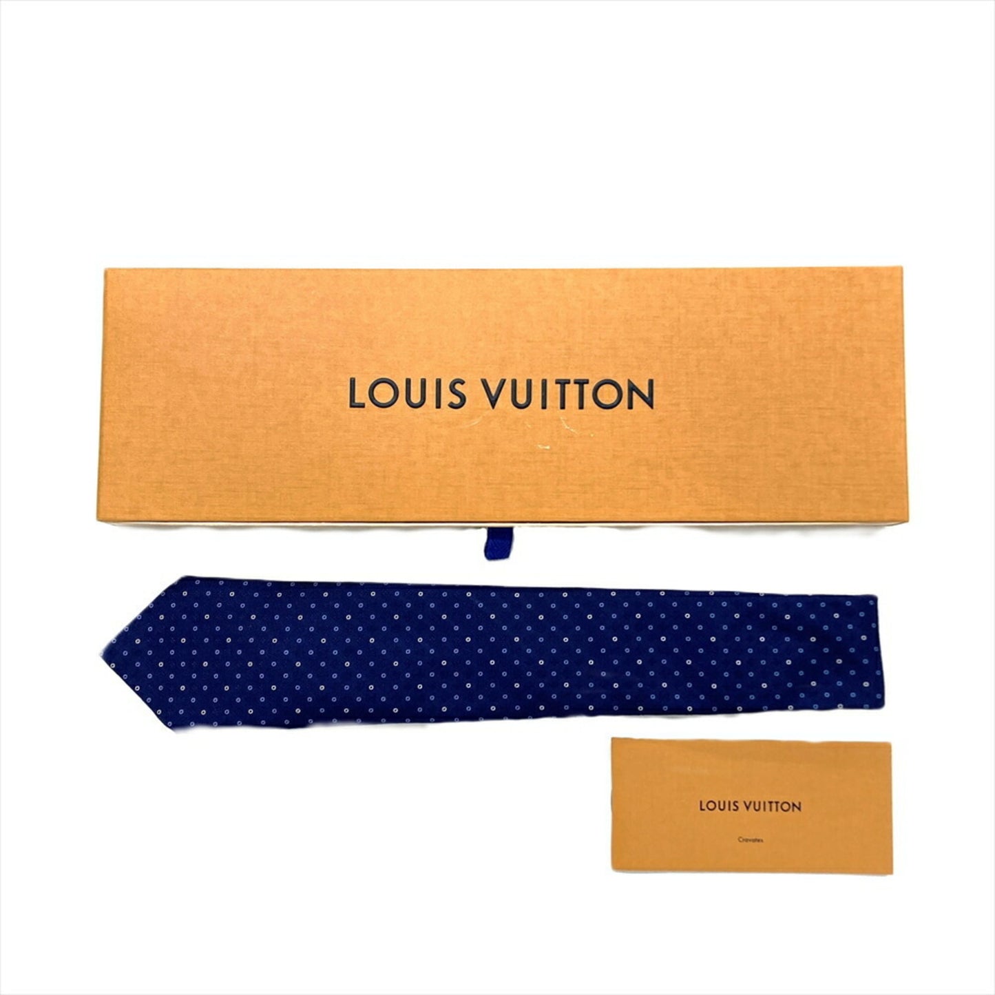 Louis Vuitton Silk Blue Ties