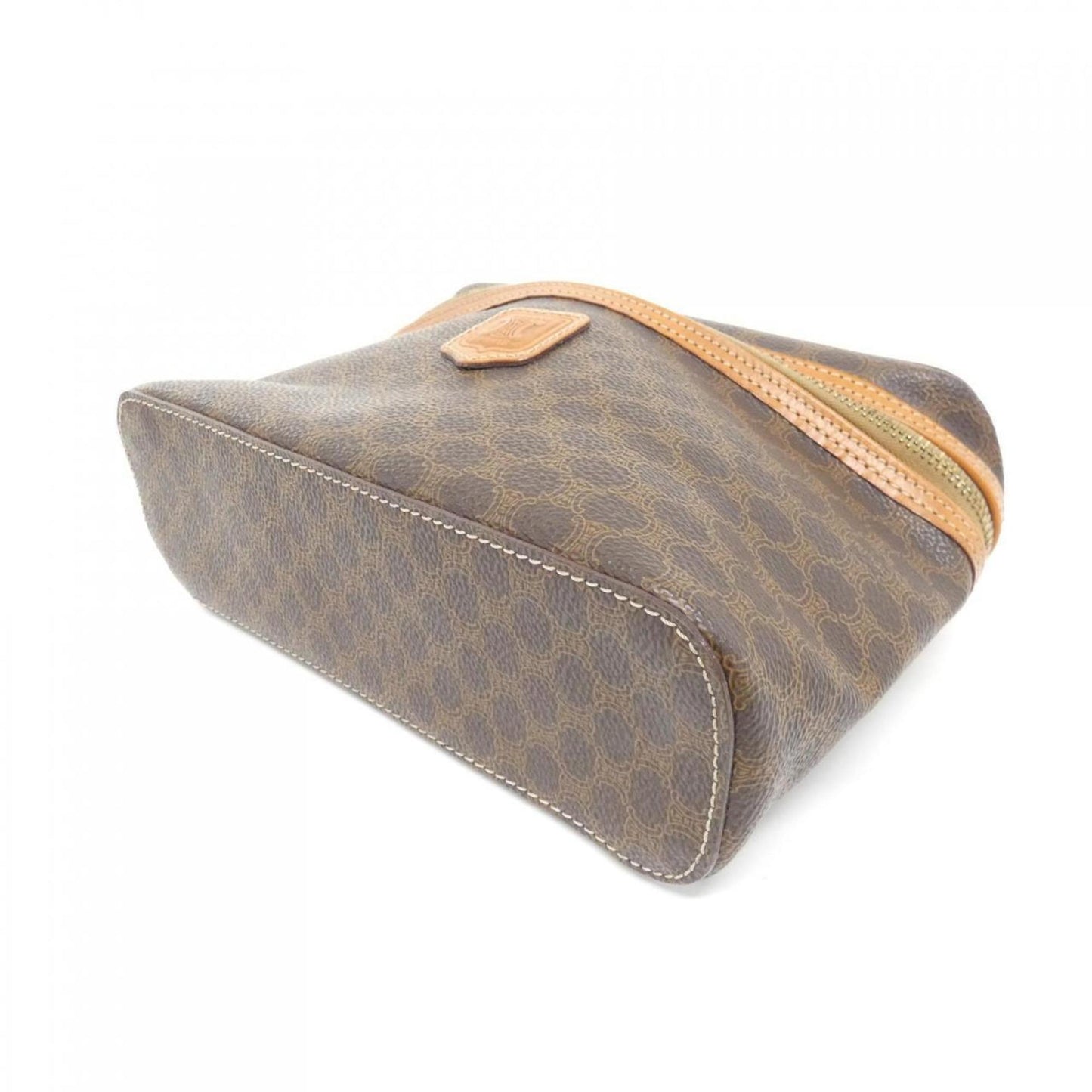 Celine Coated Canvas Brown Handbags