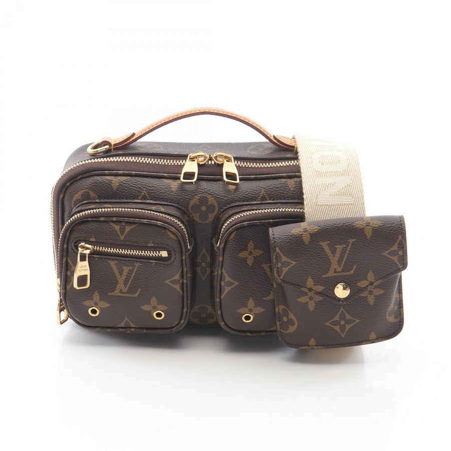 Louis Vuitton Coated Canvas Brown Handbags