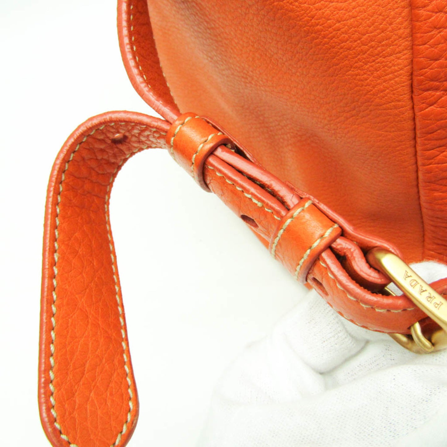 Prada Others Orange Travel Bags