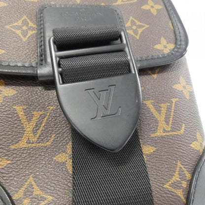 Louis Vuitton Coated Canvas Brown Shoulder Bags