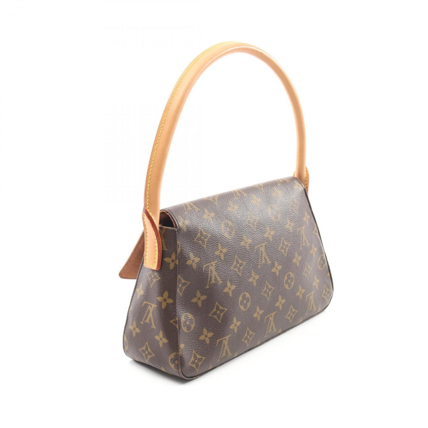 Louis Vuitton Coated Canvas Brown Handbags