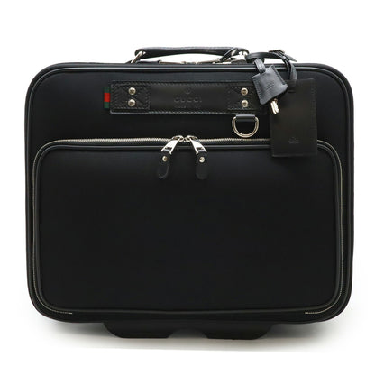 Gucci Canvas Black Travel Bags