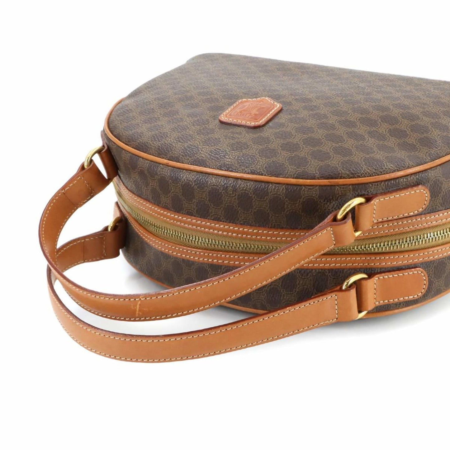 Celine Pvc Brown Handbags