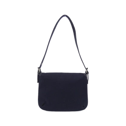 Fendi Canvas Blue Shoulder Bags