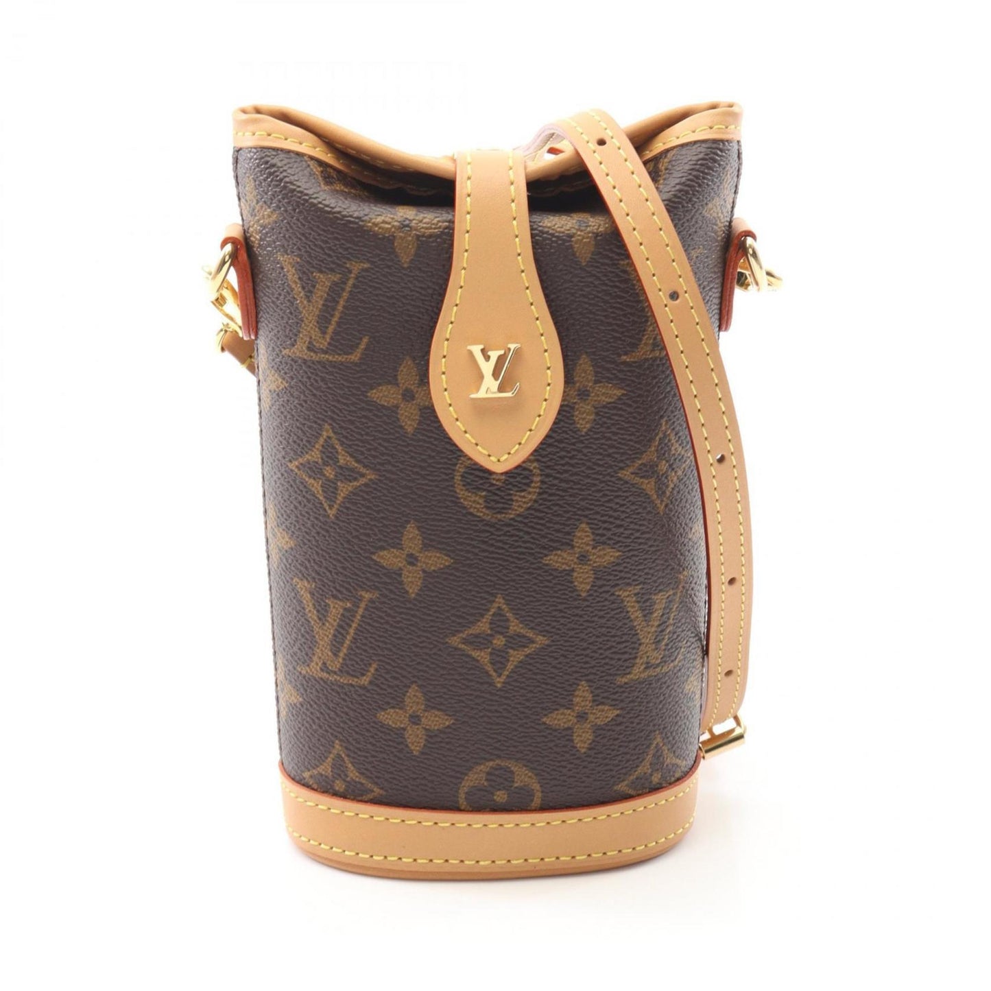 Louis Vuitton Coated Canvas Brown Shoulder Bags