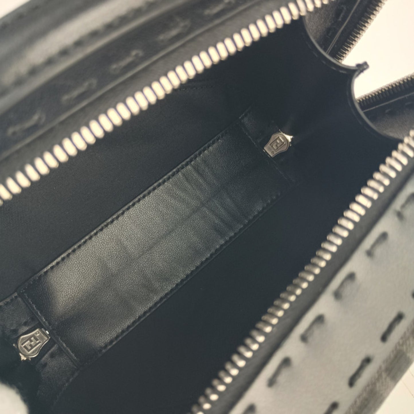 Fendi Canvas Black Handbags