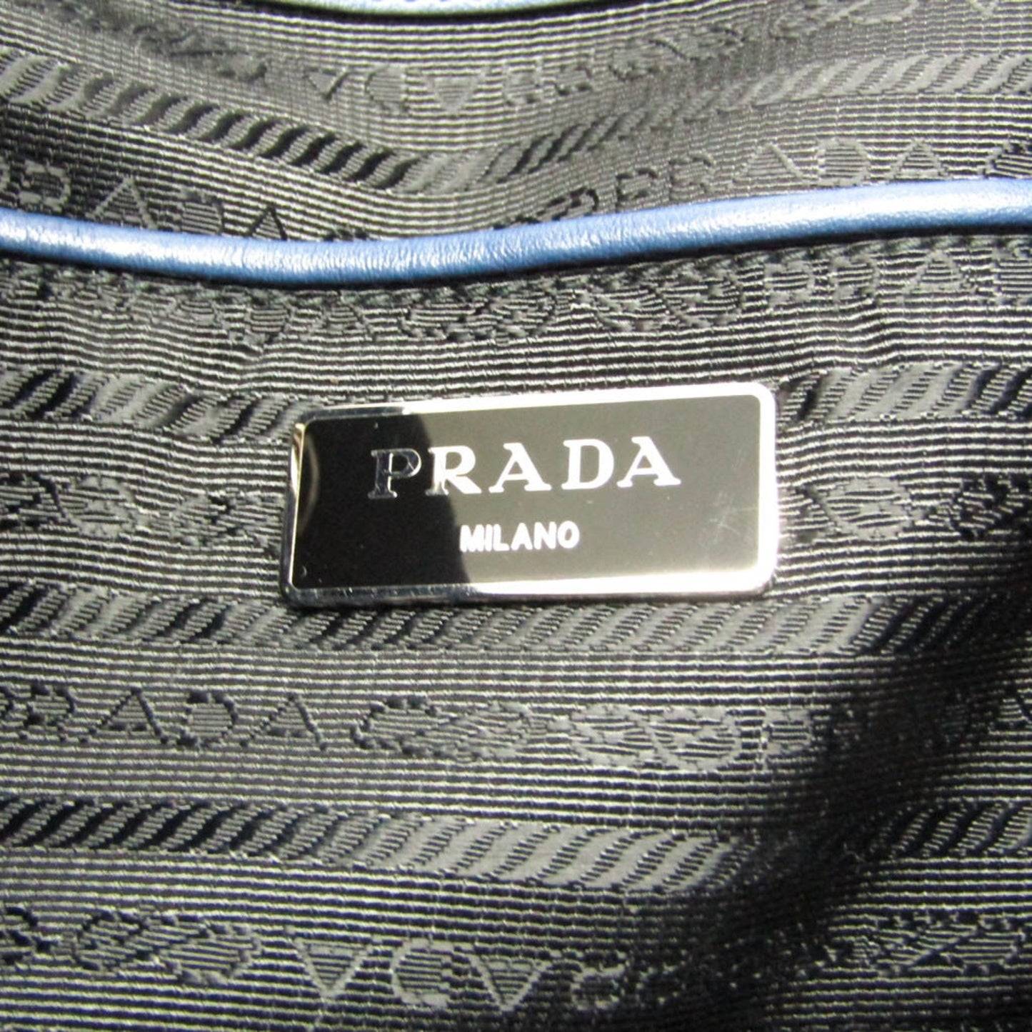 Prada Others Blue Backpacks
