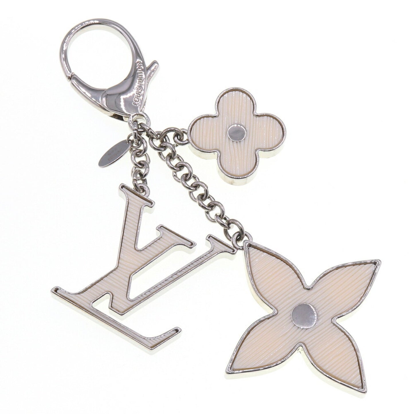 Louis Vuitton Epi White Key Rings