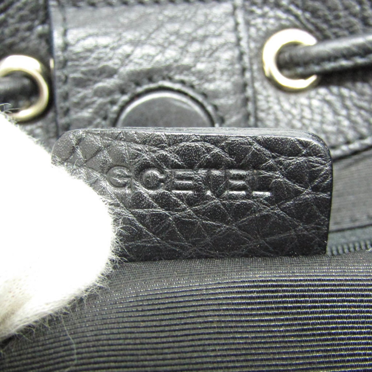Bvlgari Canvas Black Handbags