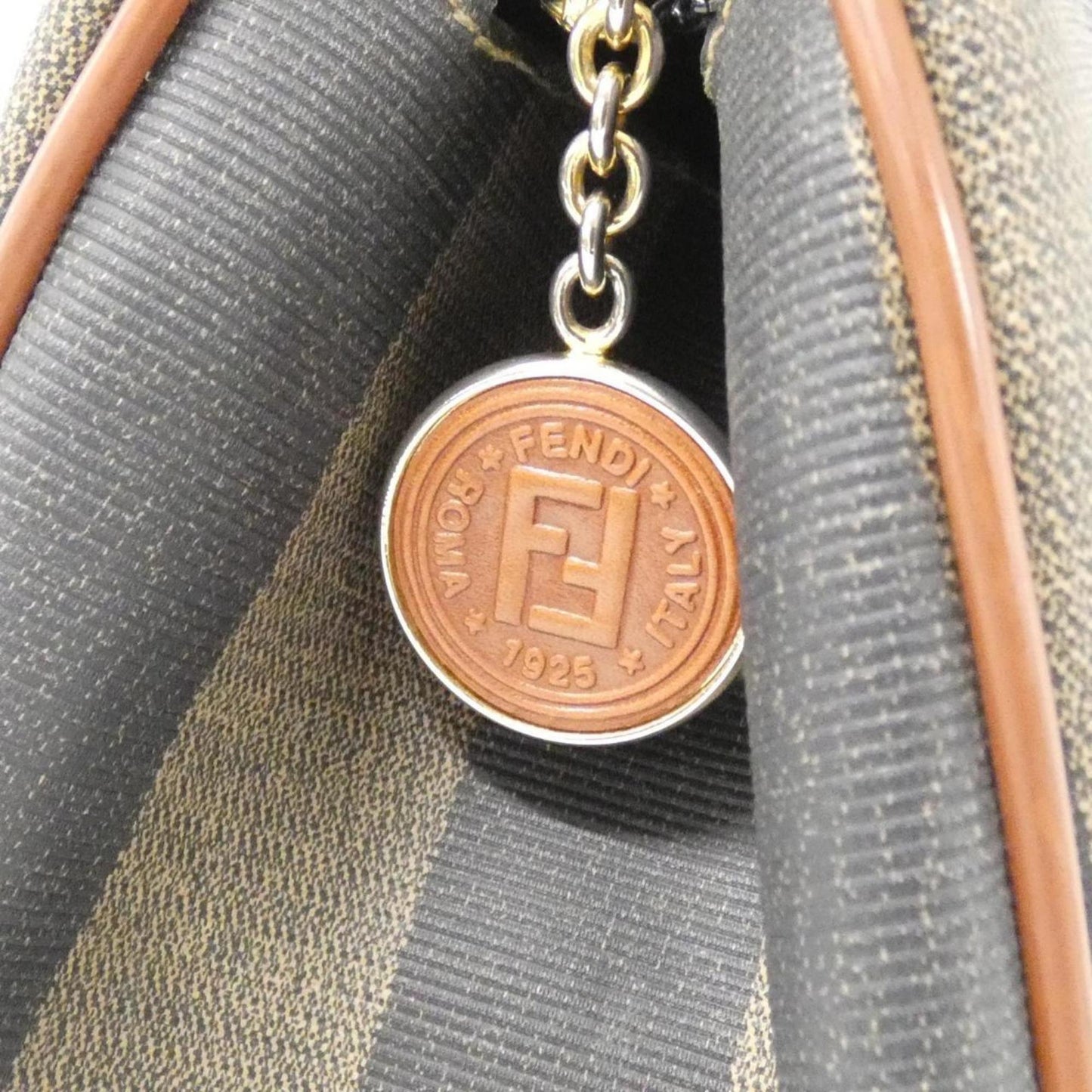 Fendi Coated Canvas Brown Handbags