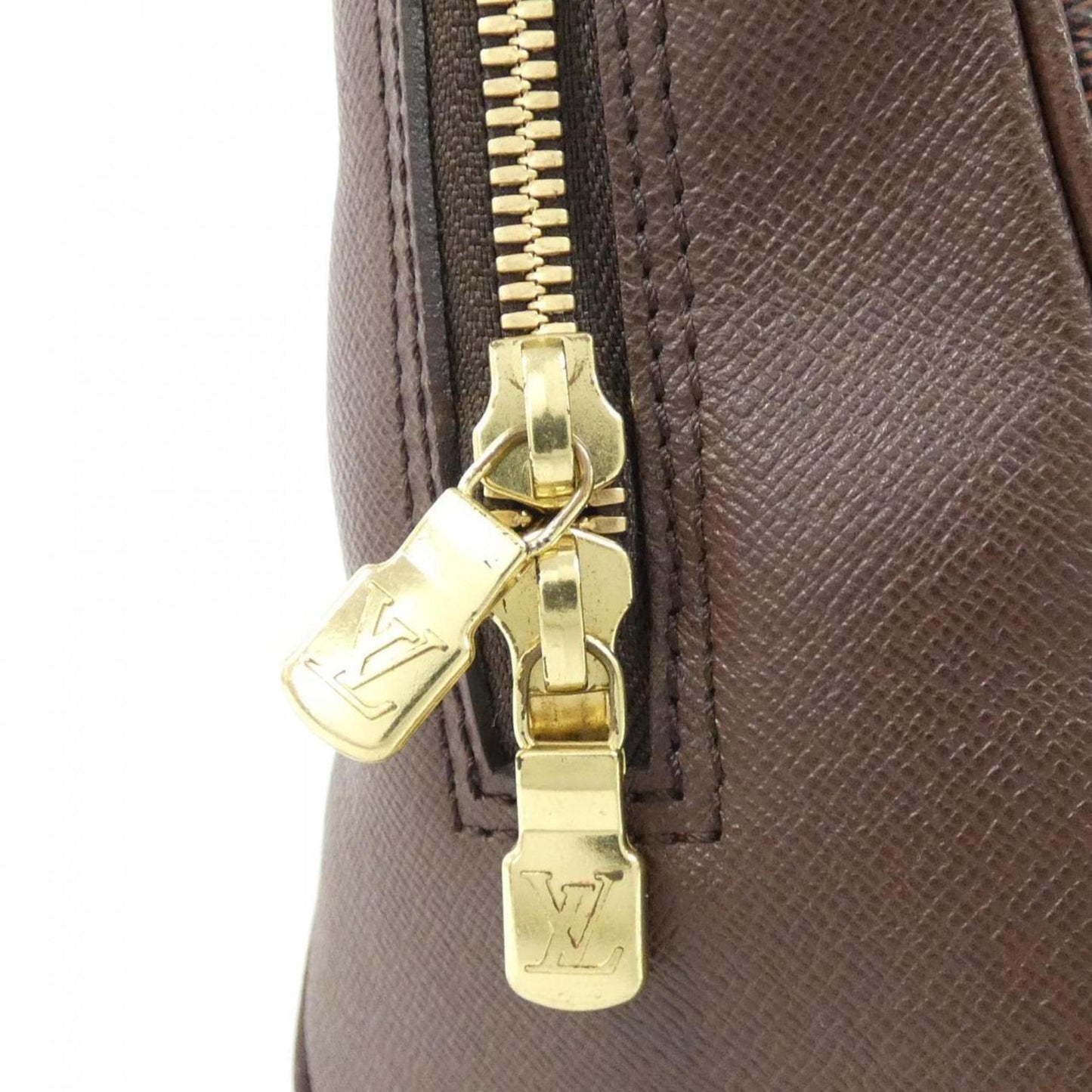 Louis Vuitton Coated Canvas Brown Handbags