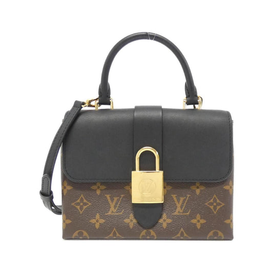 Louis Vuitton Coated Canvas Black Handbags