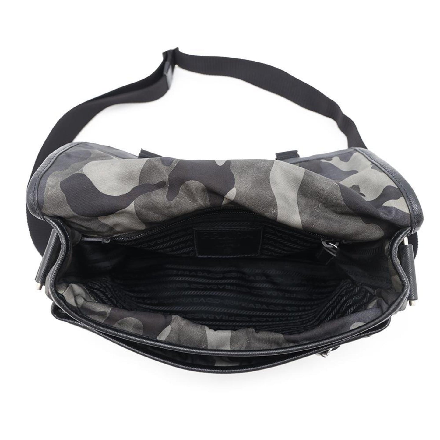 Prada Nylon Black Shoulder Bags