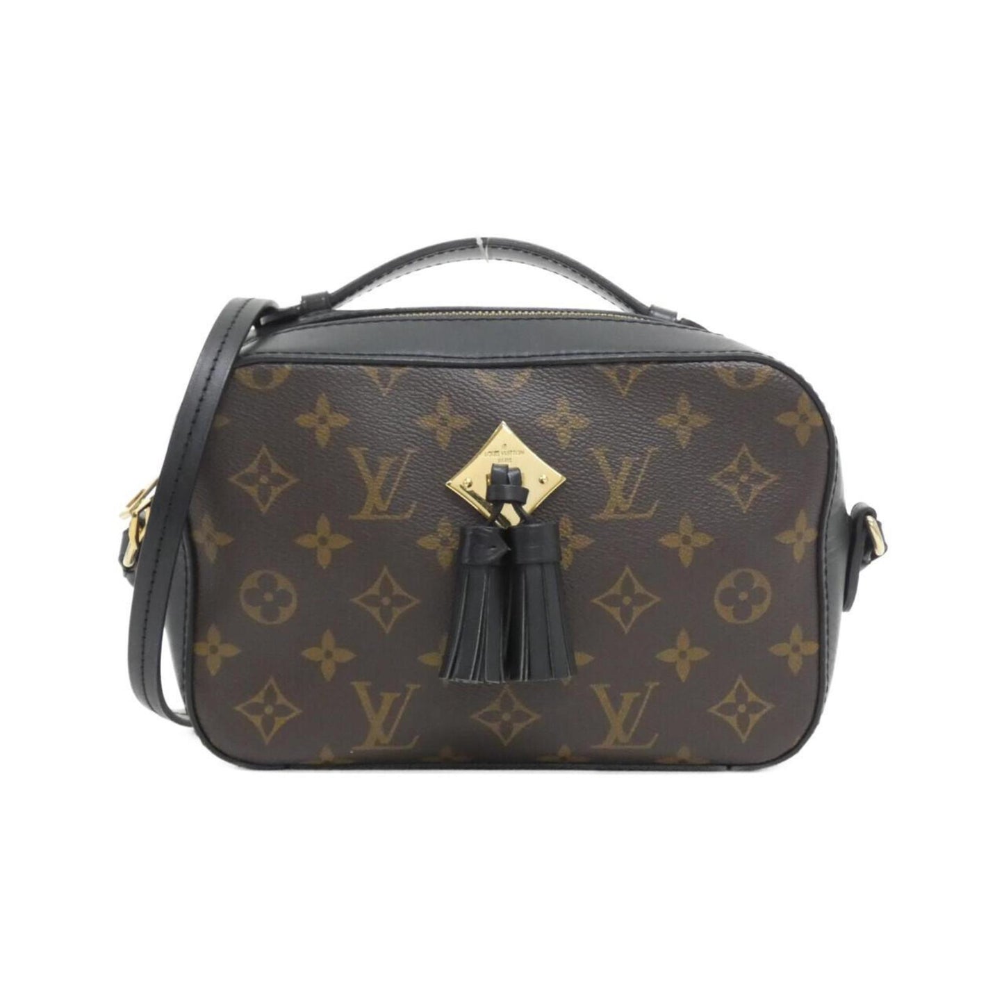 Louis Vuitton Coated Canvas Black Shoulder Bags