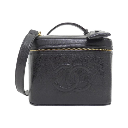Chanel Calfskin Black Handbags