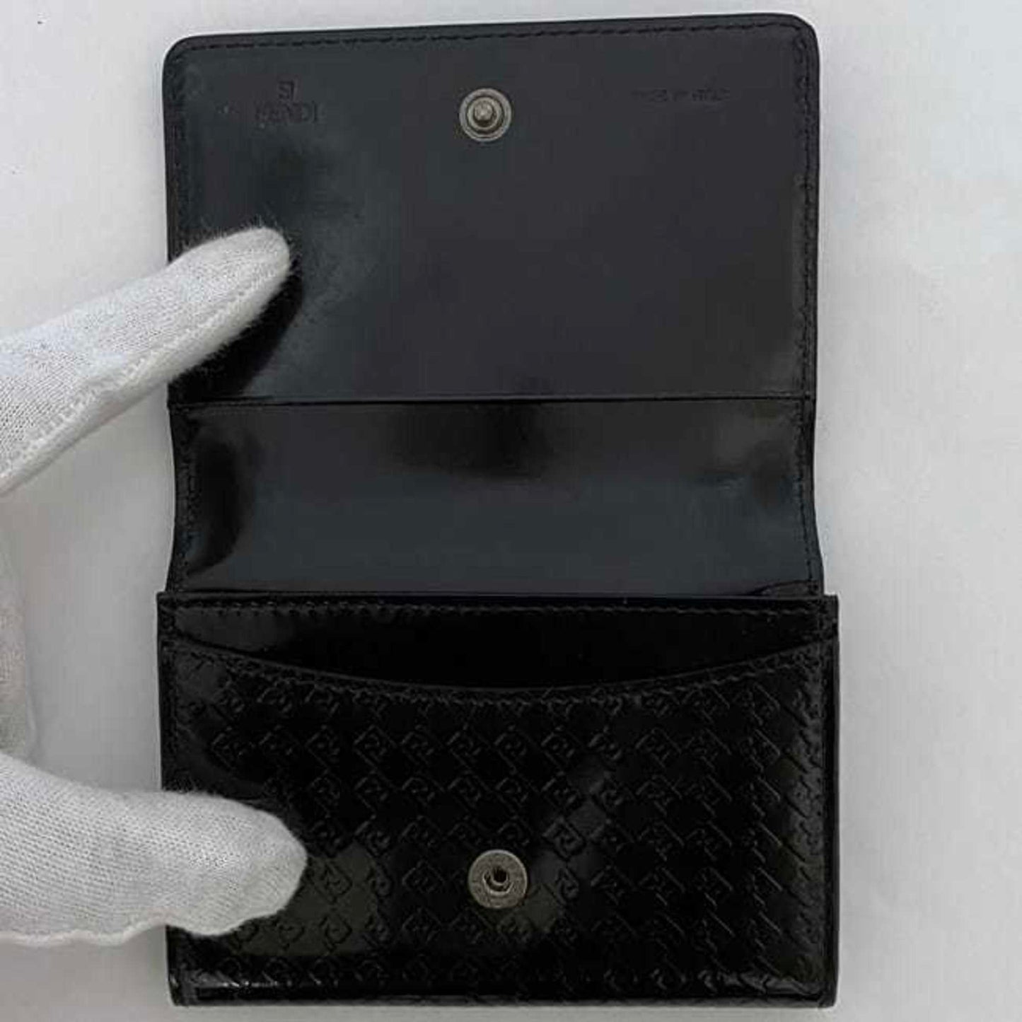 Fendi Patent Black Cases