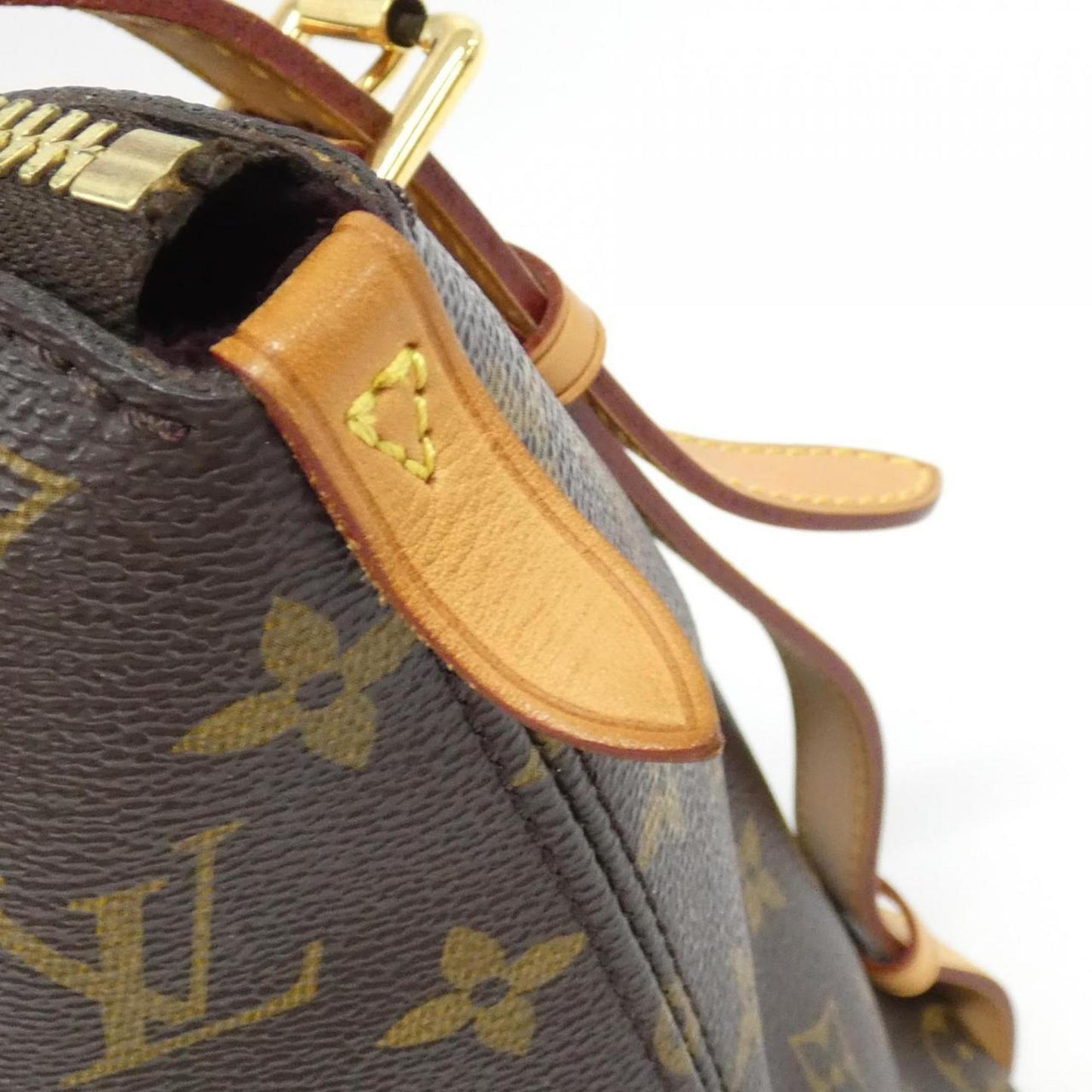 Louis Vuitton Coated Canvas Brown Shoulder Bags