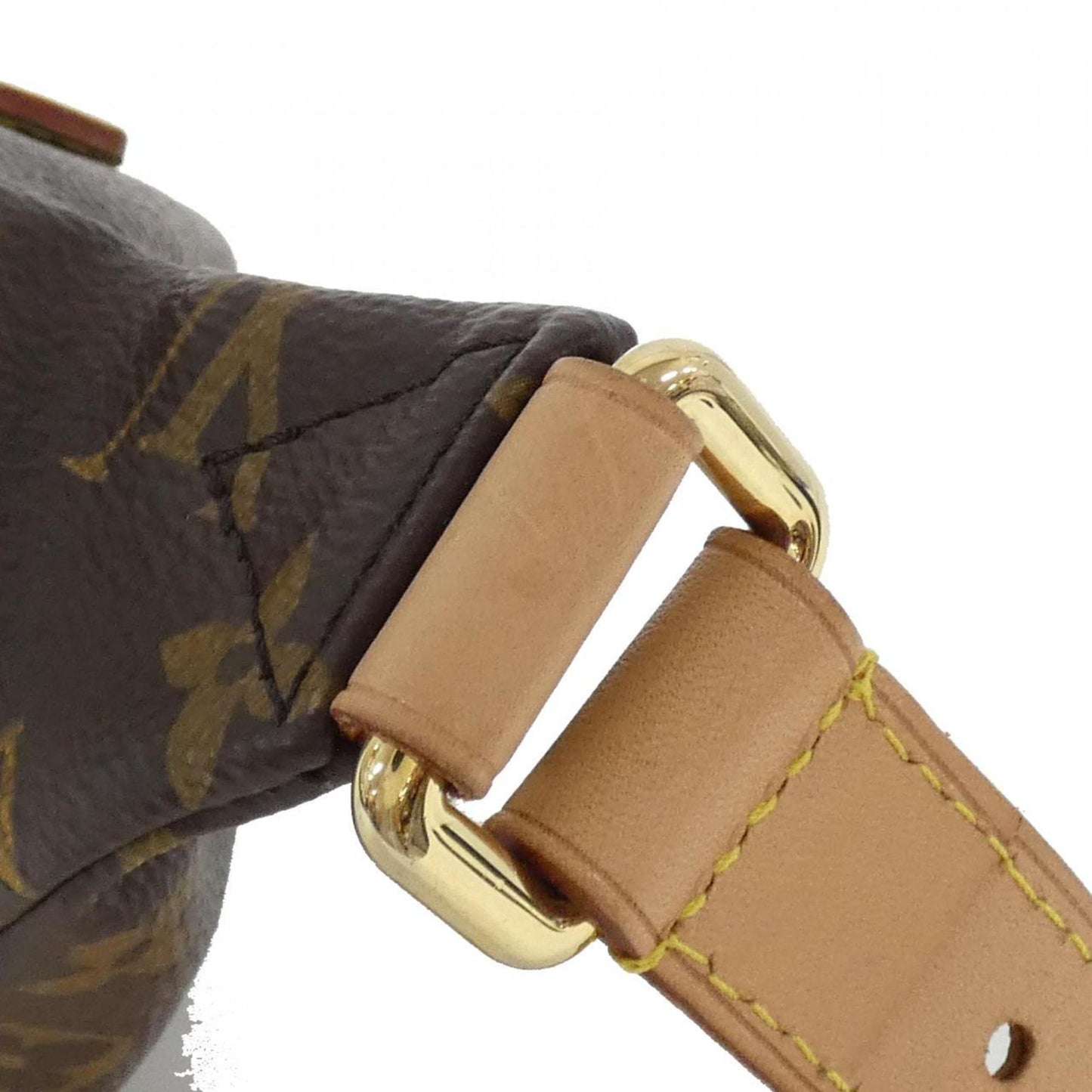 Louis Vuitton Coated Canvas Brown Shoulder Bags