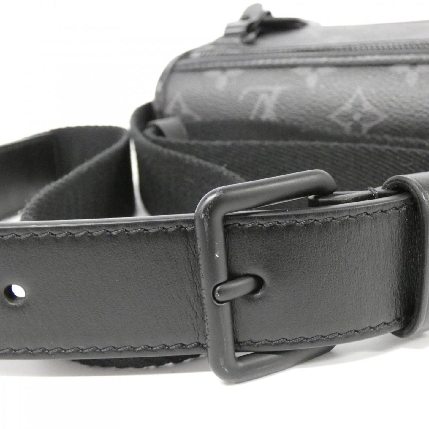 Louis Vuitton Coated Canvas Black Shoulder Bags