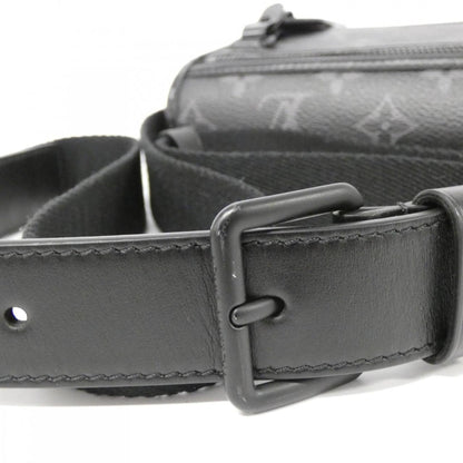 Louis Vuitton Coated Canvas Black Shoulder Bags