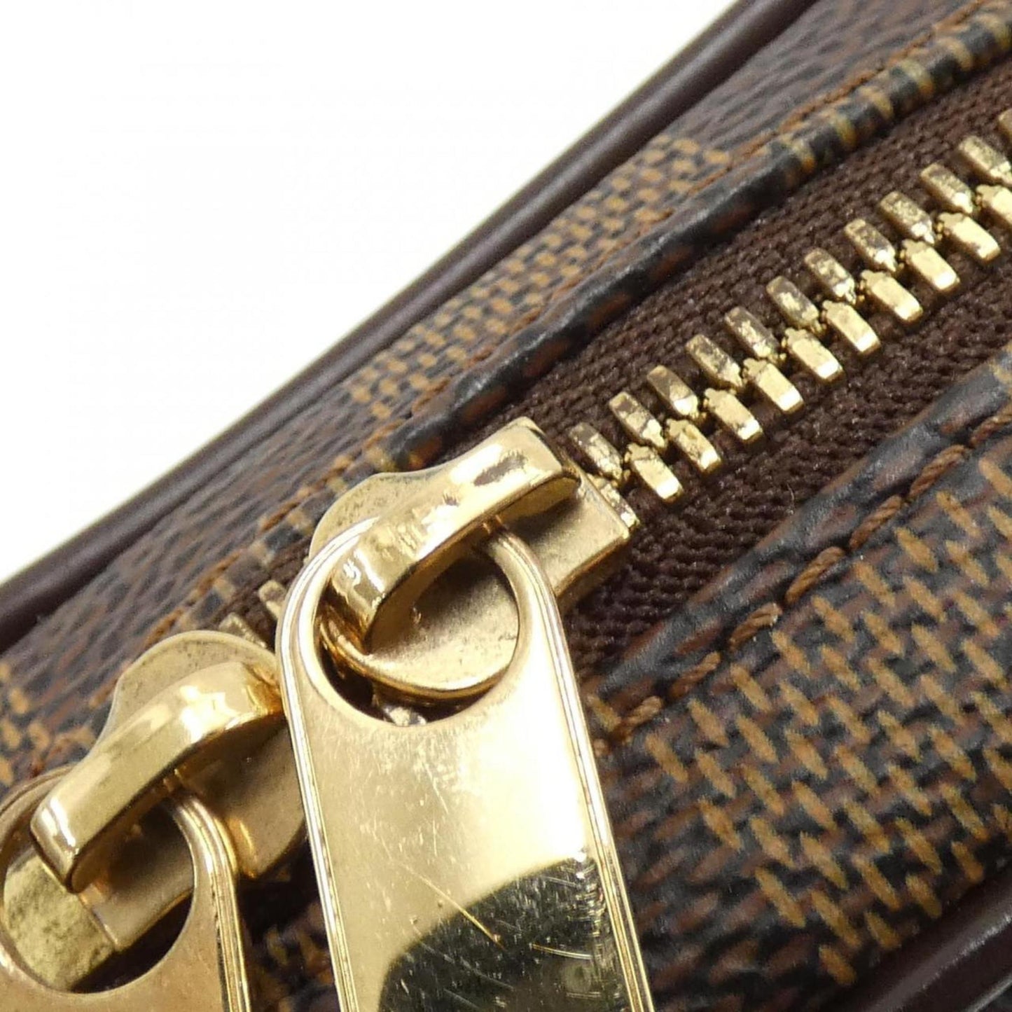 Louis Vuitton Coated Canvas Brown Small Bags
