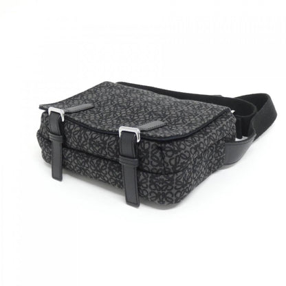 Loewe Canvas Black Shoulder Bags